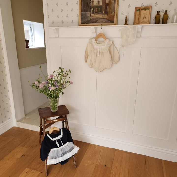 From J - Korean Baby Fashion - #babyboutiqueclothing - Lily Ribbon Suit - 9