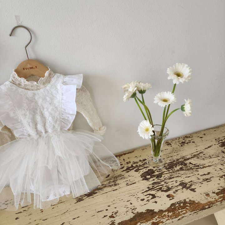 From J - Korean Baby Fashion - #babyclothing - Mini Cancan Suit - 7