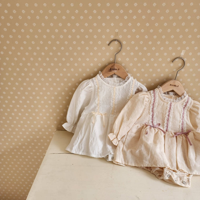 From J - Korean Baby Fashion - #babygirlfashion - Julie Frill Suit - 12