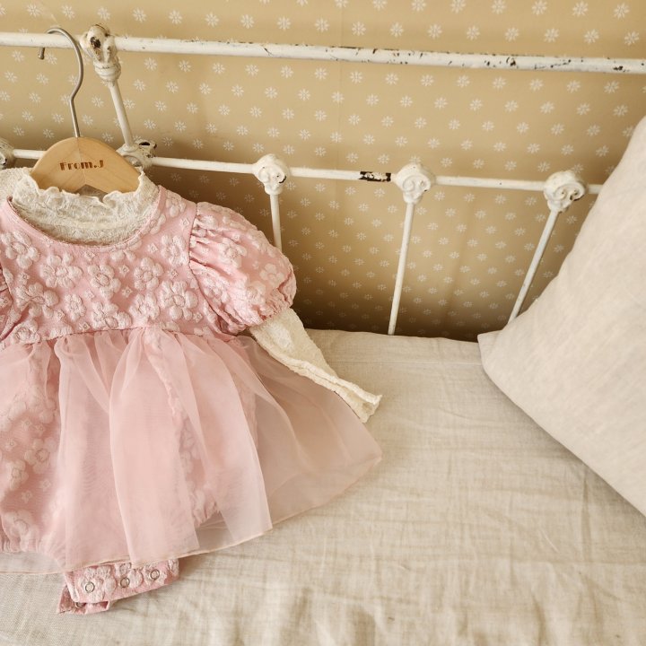 From J - Korean Baby Fashion - #babygirlfashion - Flower Dress - 9
