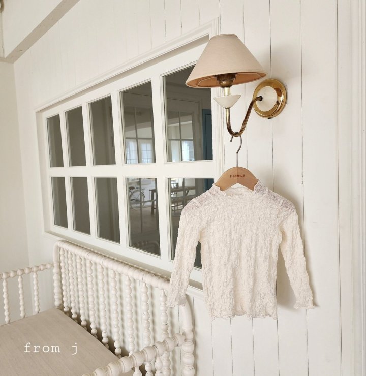 From J - Korean Baby Fashion - #babylifestyle - Lace Tee - 8