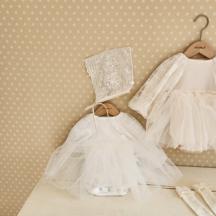 From J - Korean Baby Fashion - #babylifestyle - Snowflake Bling Sasha Suit - 9