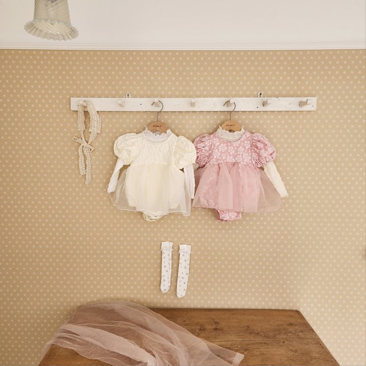 From J - Korean Baby Fashion - #babyoninstagram - Flower Dress - 11