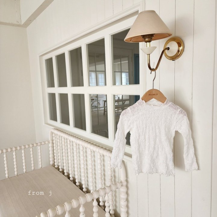 From J - Korean Baby Fashion - #babyootd - Lace Tee - 10