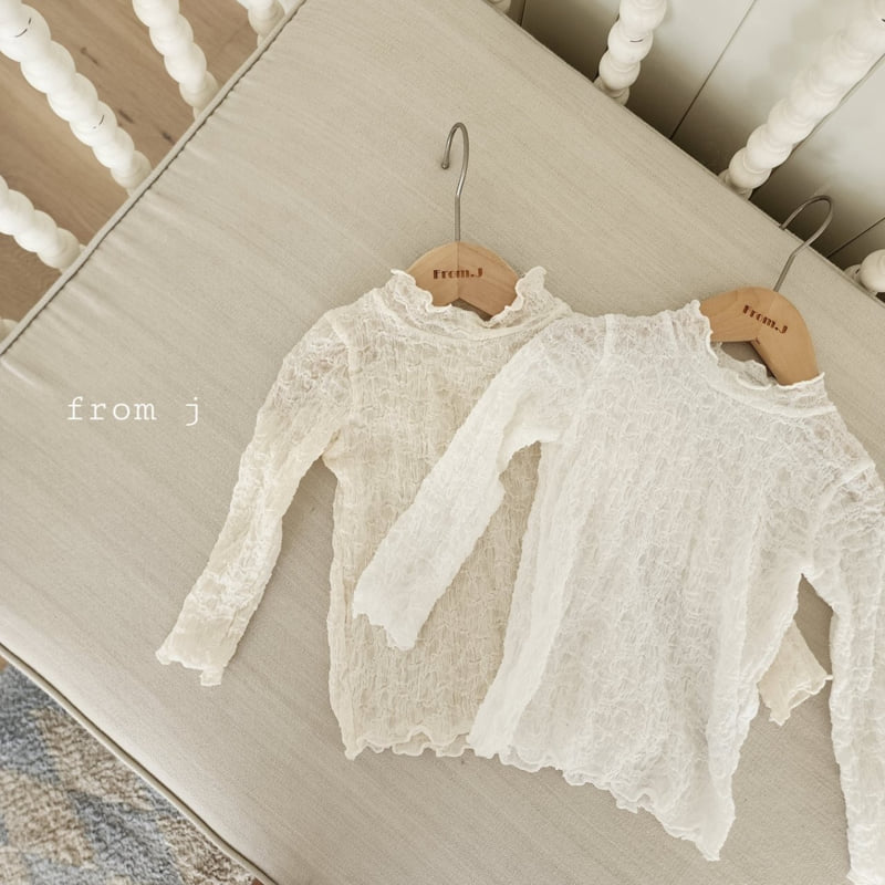 From J - Korean Baby Fashion - #babyoutfit - Lace Tee - 12