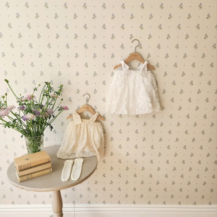 From J - Korean Baby Fashion - #babyootd - Mini Ribbon Suit - 4