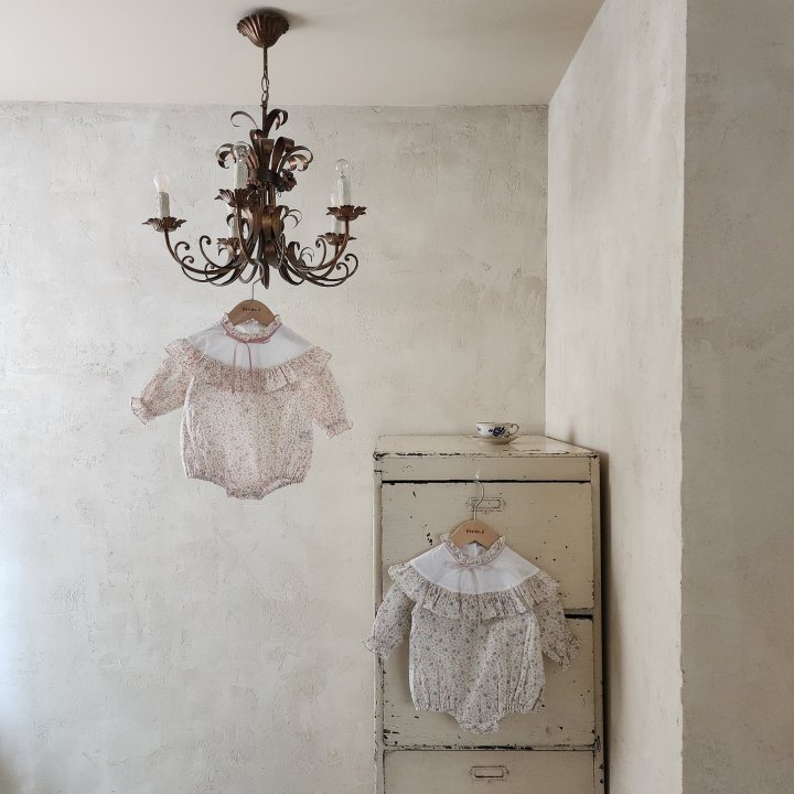 From J - Korean Baby Fashion - #babyoutfit - Pastel Frill Suit