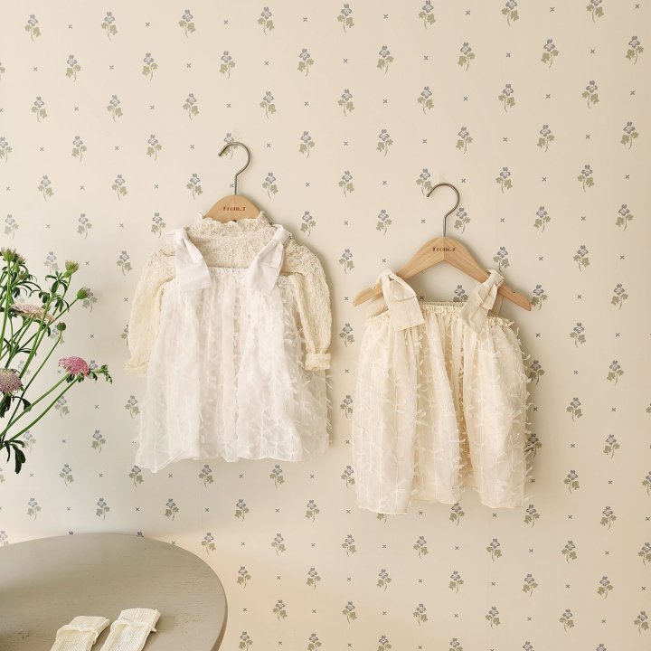 From J - Korean Baby Fashion - #onlinebabyboutique - Mini Ribbon Suit - 7