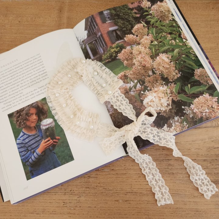 From J - Korean Baby Fashion - #onlinebabyshop - Pearl Lace Headband - 5