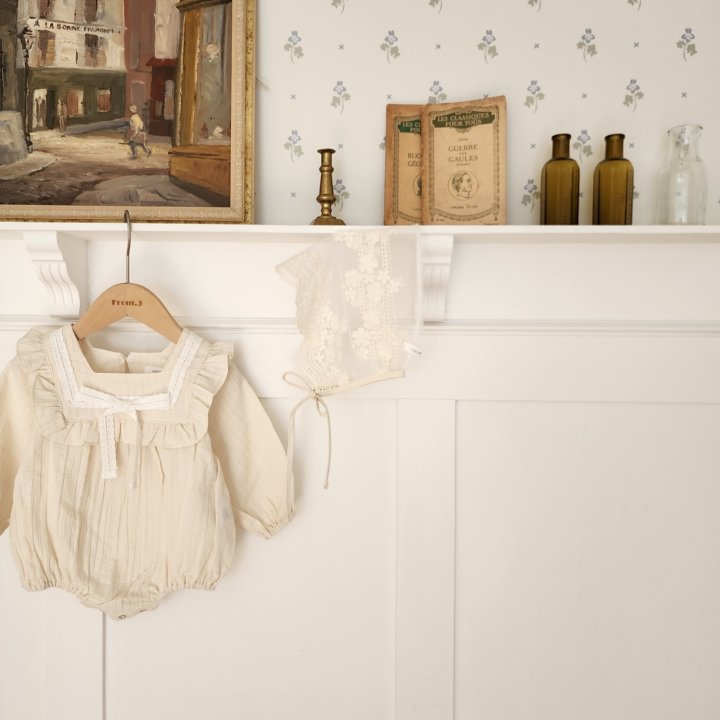 From J - Korean Baby Fashion - #onlinebabyshop - Lily Ribbon Suit - 6