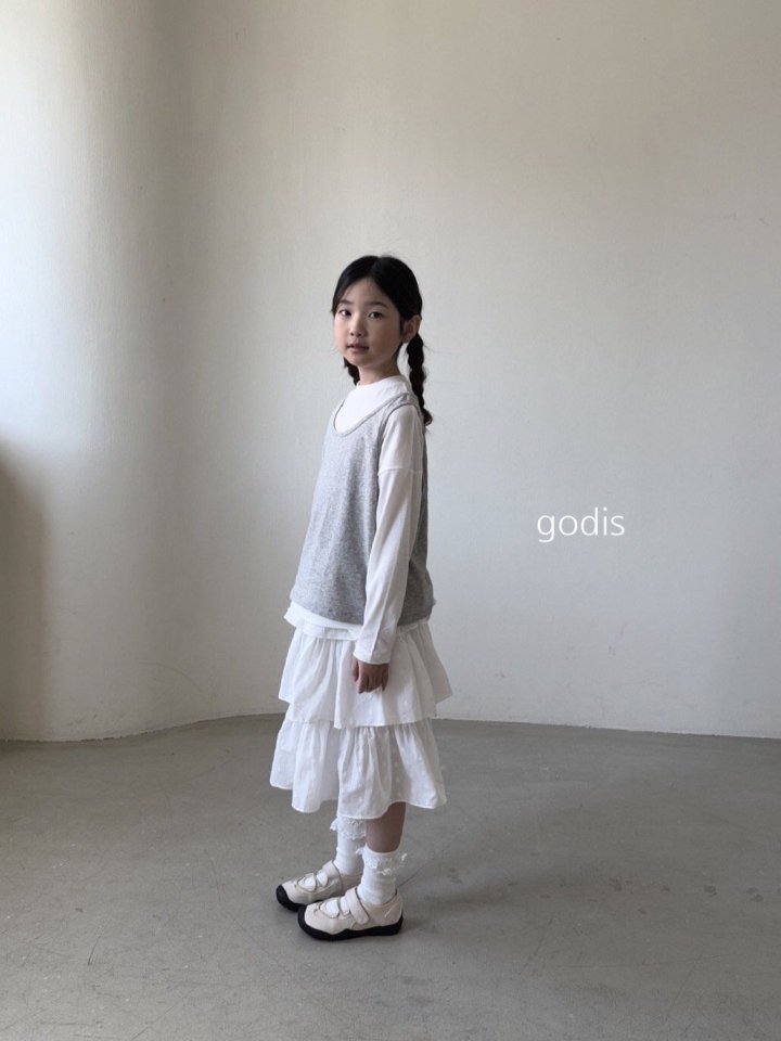 Godis - Korean Children Fashion - #childofig - Layered Tee - 3