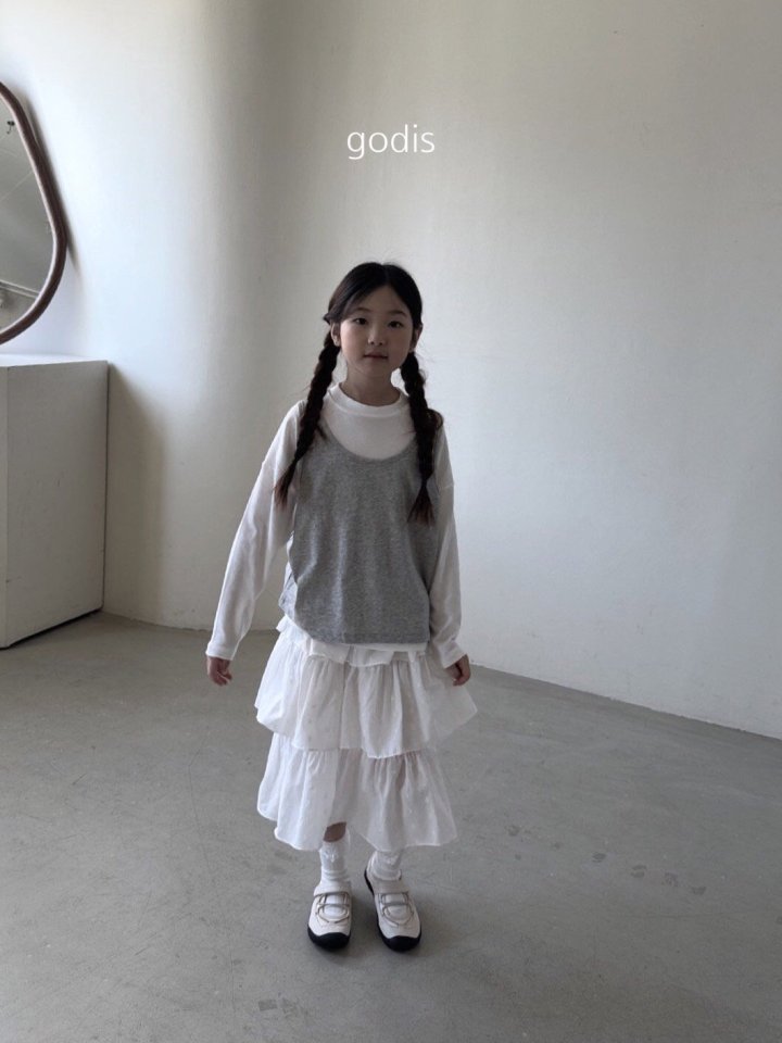 Godis - Korean Children Fashion - #childofig - Layered Tee - 4