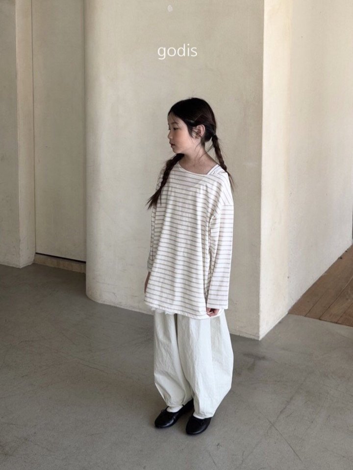Godis - Korean Children Fashion - #childrensboutique - ST Boat Neck Tee - 4