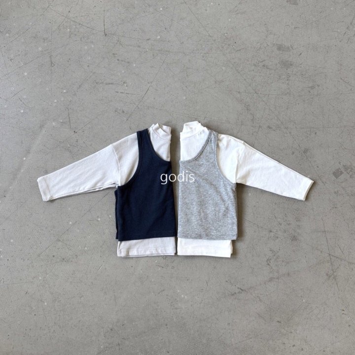 Godis - Korean Children Fashion - #discoveringself - Layered Tee - 7