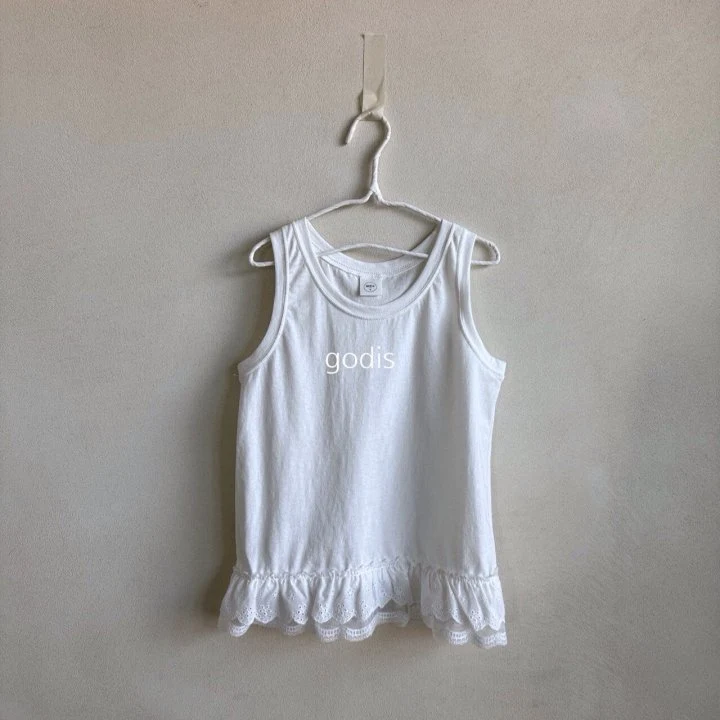 Godis - Korean Children Fashion - #discoveringself - Lace Inner Tee - 6