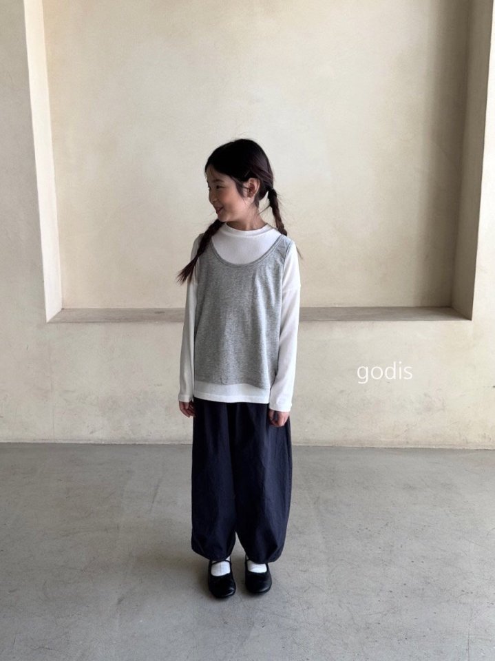 Godis - Korean Children Fashion - #kidsshorts - Layered Tee - 9