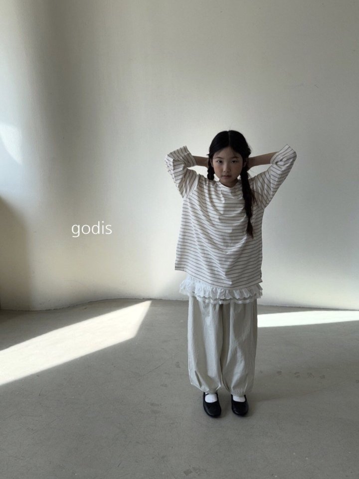 Godis - Korean Children Fashion - #kidsstore - ST Boat Neck Tee - 8