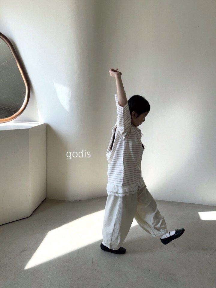Godis - Korean Children Fashion - #kidzfashiontrend - ST Boat Neck Tee - 9