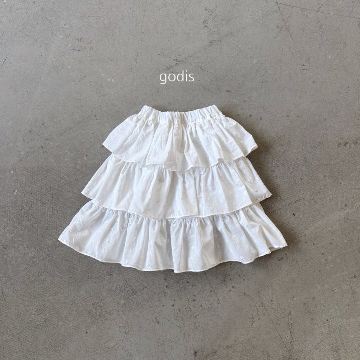 Godis - Korean Children Fashion - #littlefashionista - Ruffle Skirt