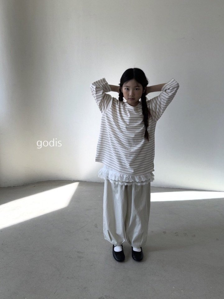 Godis - Korean Children Fashion - #littlefashionista - Lace Inner Tee - 12