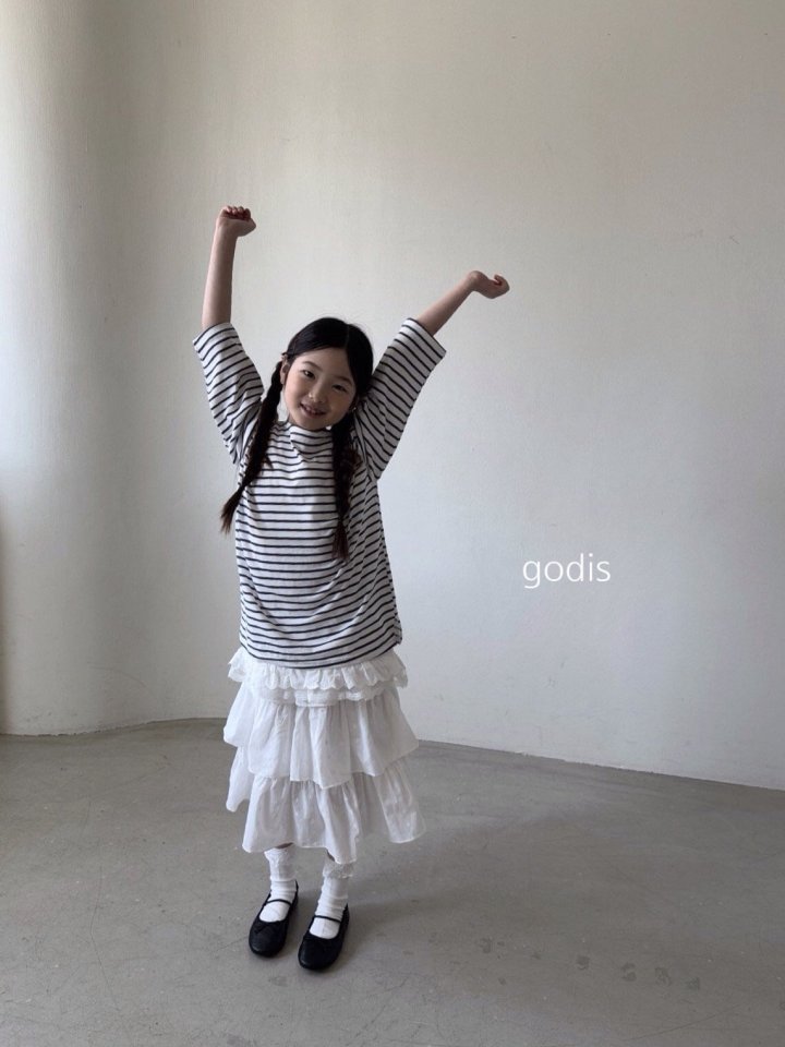 Godis - Korean Children Fashion - #littlefashionista - ST Boat Neck Tee - 11