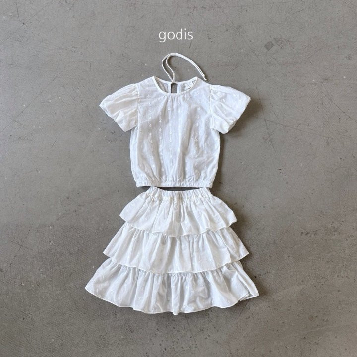 Godis - Korean Children Fashion - #magicofchildhood - Ruffle Skirt - 2