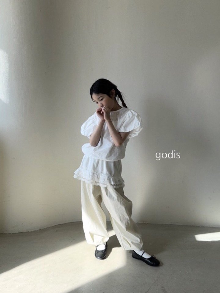 Godis - Korean Children Fashion - #magicofchildhood - Balloon Sleeve Blouse