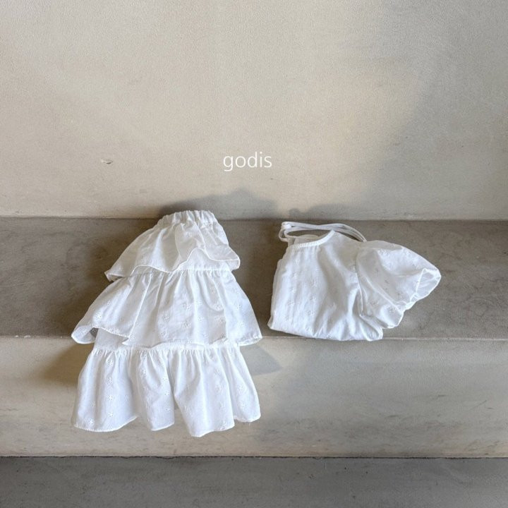 Godis - Korean Children Fashion - #minifashionista - Ruffle Skirt - 3