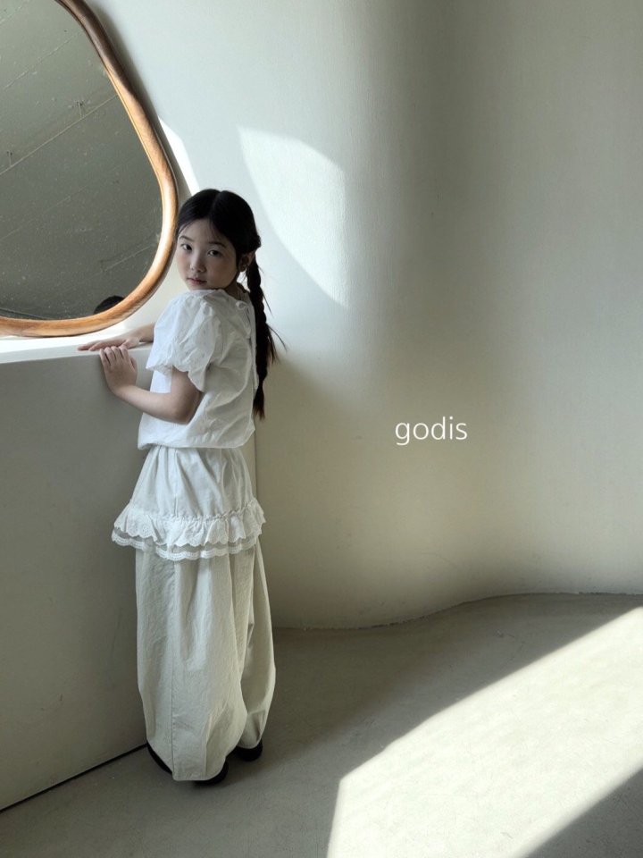 Godis - Korean Children Fashion - #prettylittlegirls - Balloon Sleeve Blouse - 3
