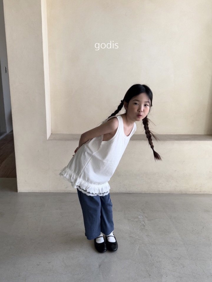 Godis - Korean Children Fashion - #prettylittlegirls - Lace Inner Tee