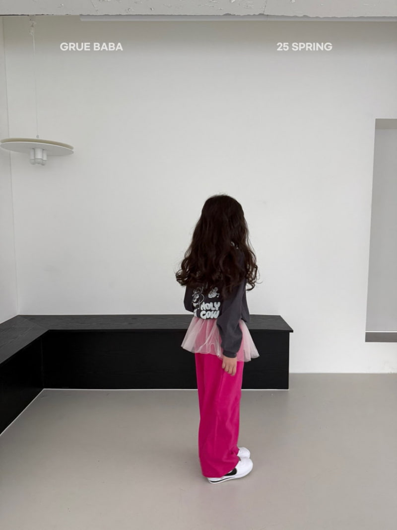 Grue Baba - Korean Children Fashion - #childofig - W Tee - 7