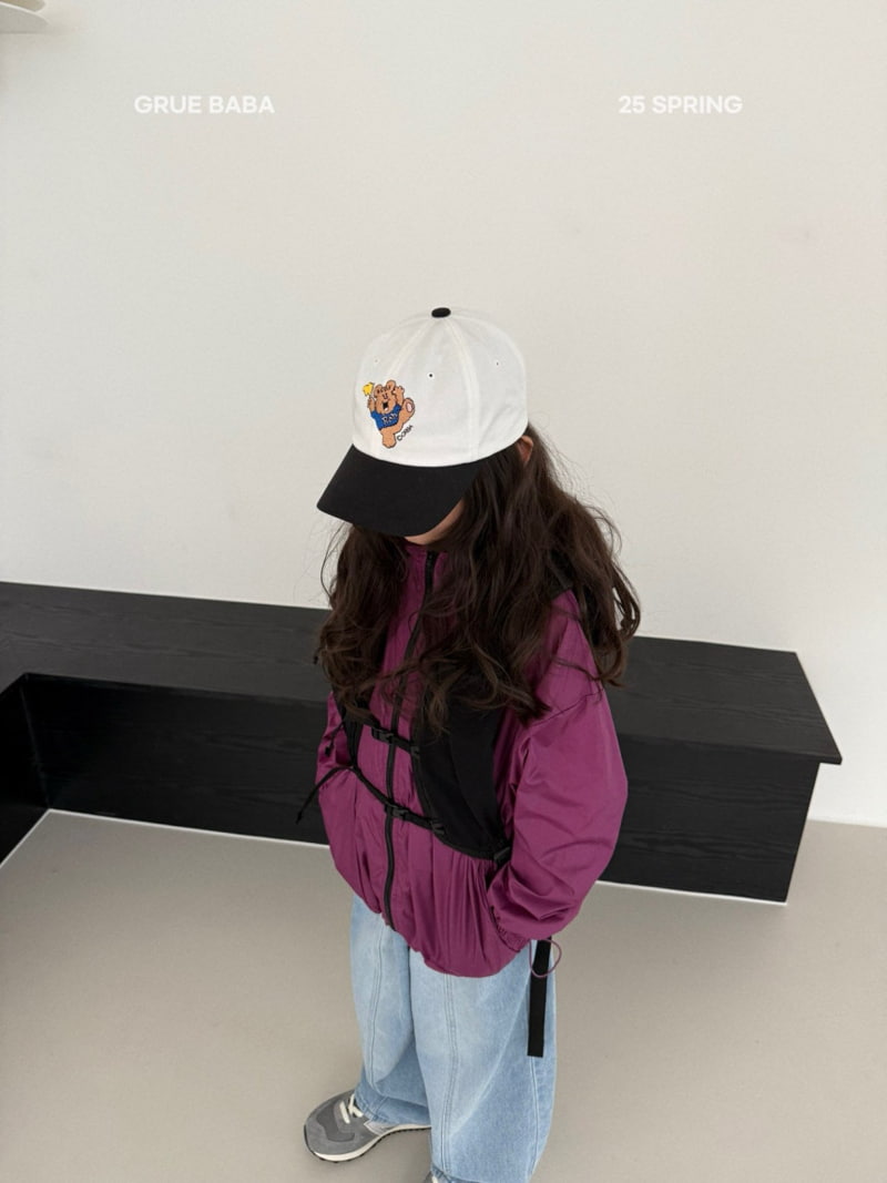 Grue Baba - Korean Children Fashion - #childofig - Flag Cap - 3