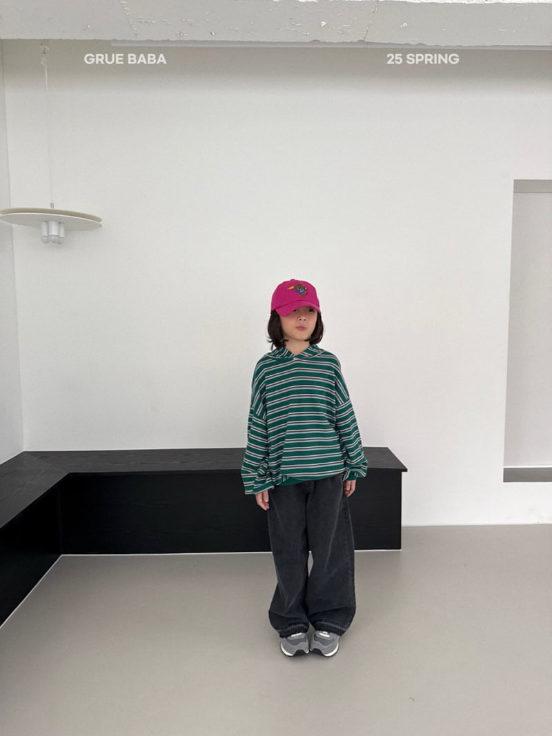 Grue Baba - Korean Children Fashion - #designkidswear - Loli Denim Pants - 8