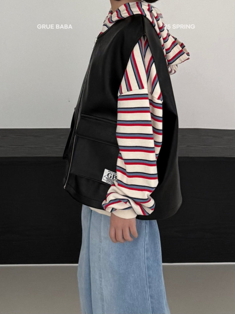 Grue Baba - Korean Children Fashion - #designkidswear - Bolt Hoody - 2
