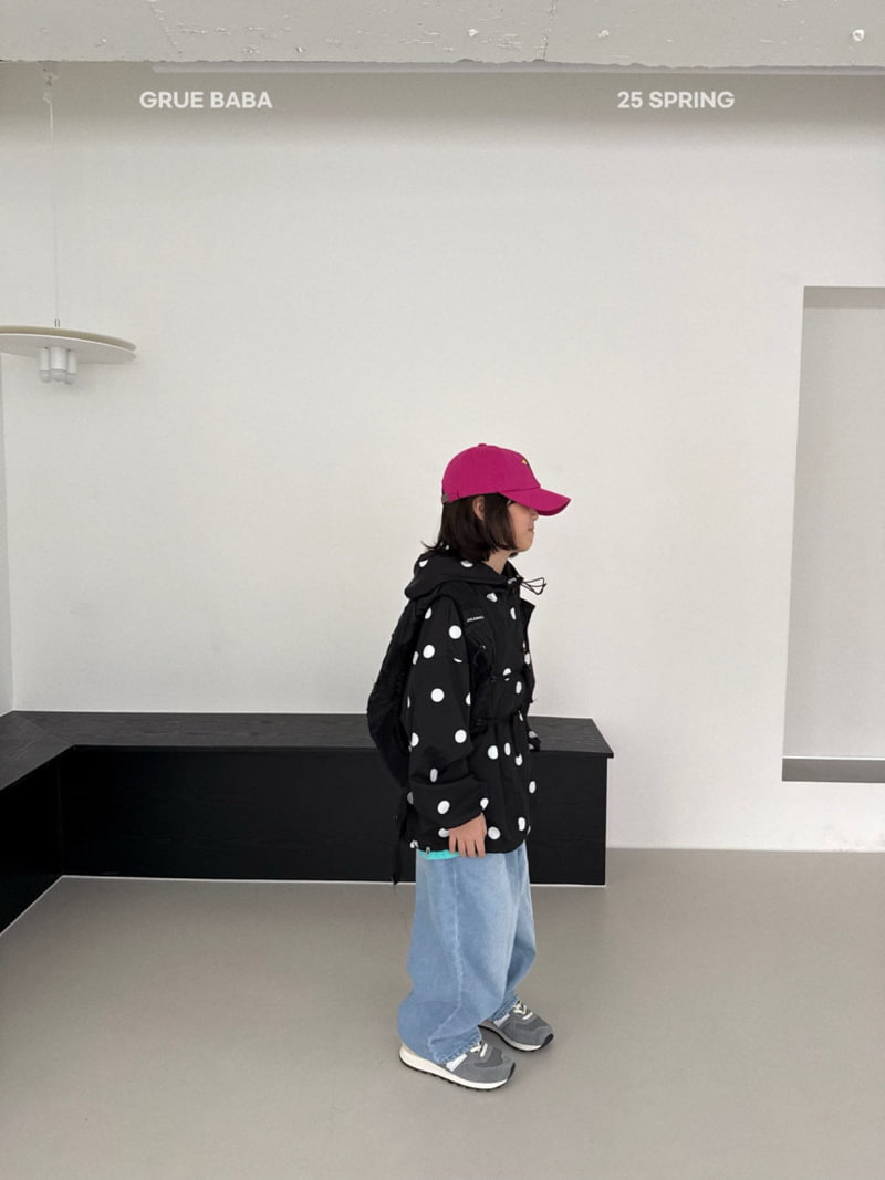 Grue Baba - Korean Children Fashion - #discoveringself - Brown Denim Pants - 5