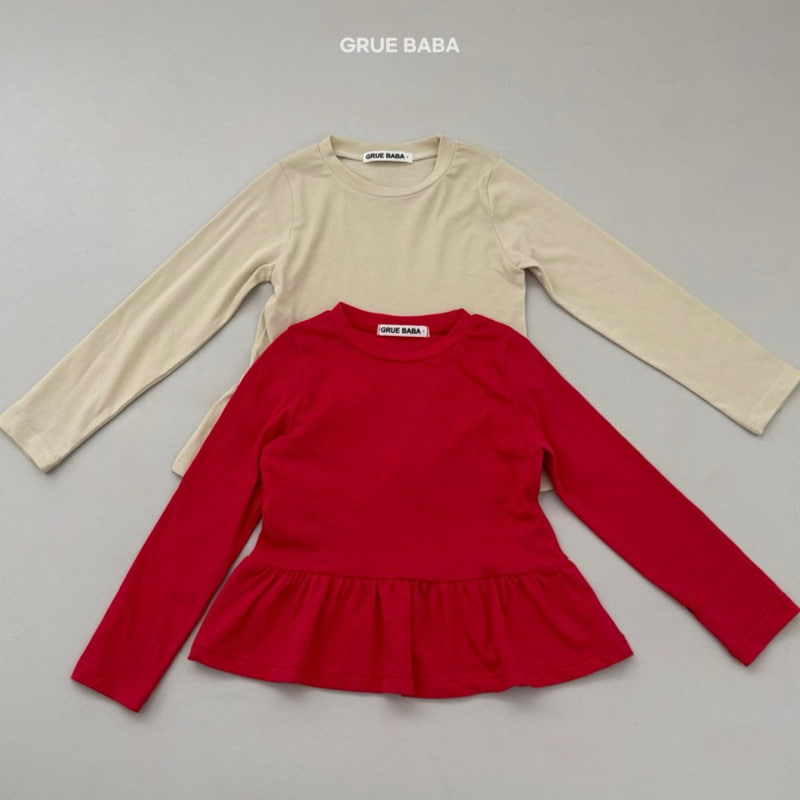Grue Baba - Korean Children Fashion - #fashionkids - Easy Tee
