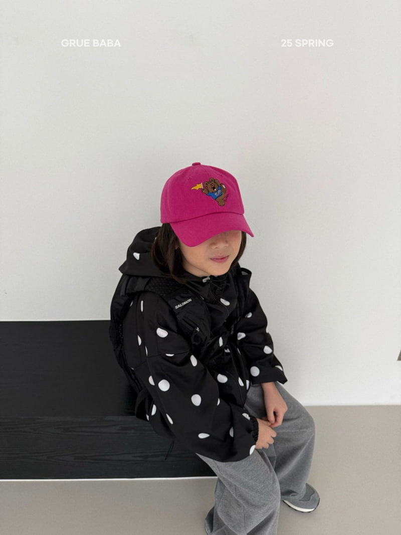 Grue Baba - Korean Children Fashion - #fashionkids - Flag Cap - 7