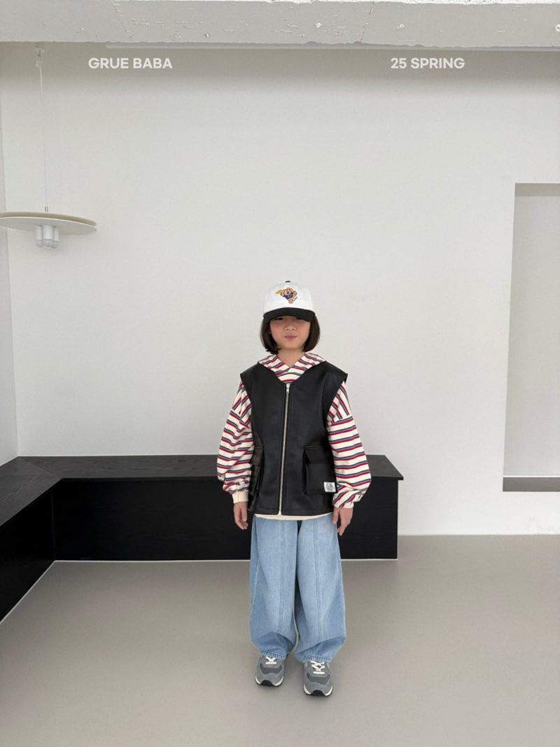 Grue Baba - Korean Children Fashion - #kidsstore - Bolt Hoody - 6