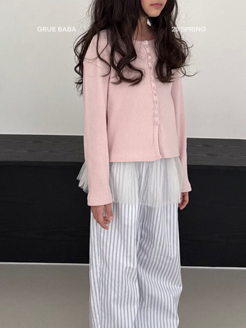 Grue Baba - Korean Children Fashion - #kidzfashiontrend - Spring Cardigan - 7