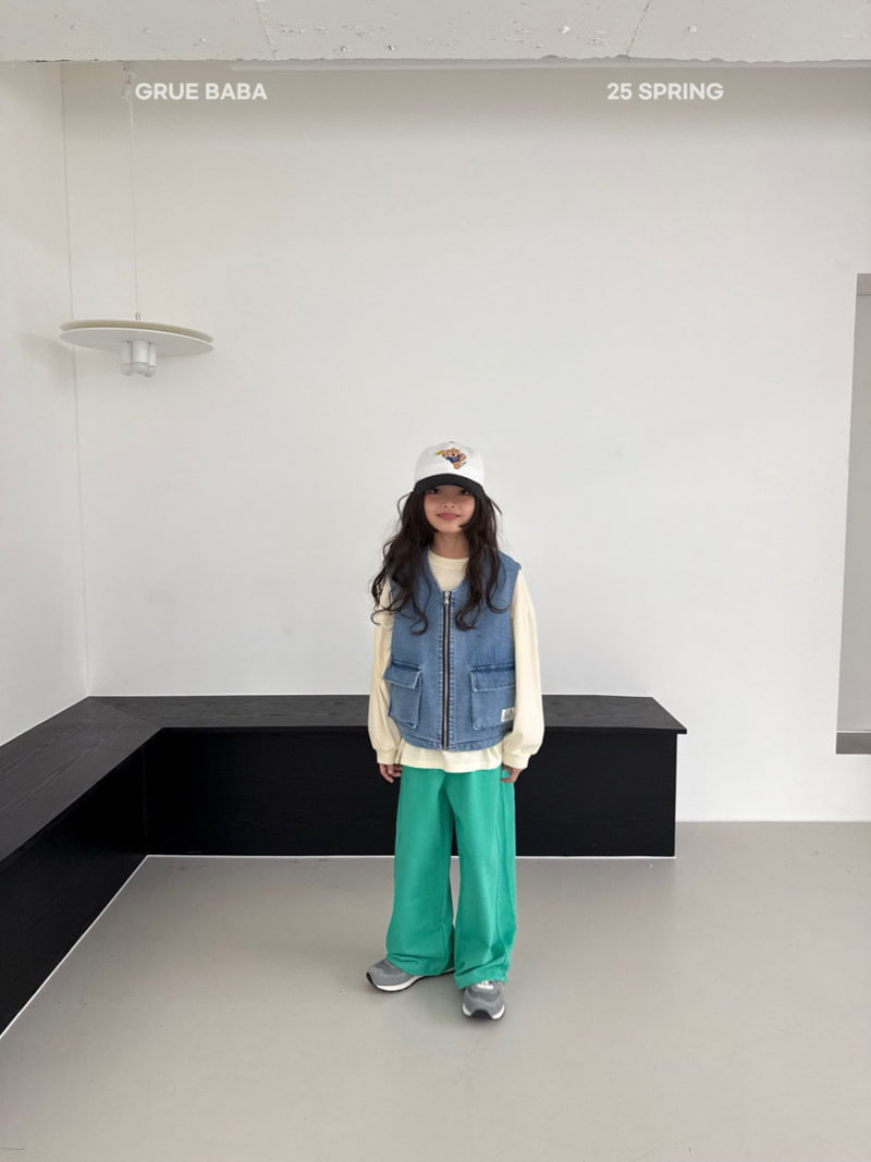 Grue Baba - Korean Children Fashion - #kidsstore - Chess Pants - 4