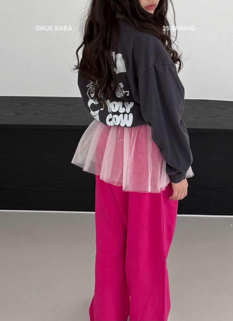Grue Baba - Korean Children Fashion - #littlefashionista - W Tee - 2