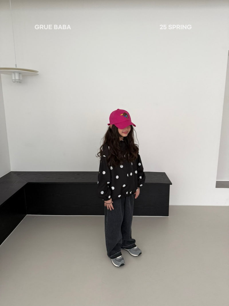 Grue Baba - Korean Children Fashion - #minifashionista - Loli Denim Pants - 3