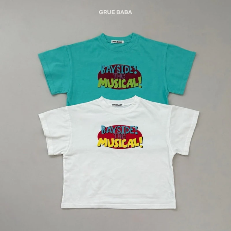 Grue Baba - Korean Children Fashion - #prettylittlegirls - Musical Tee