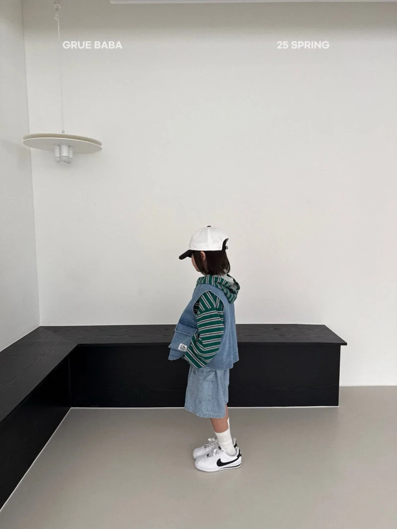 Grue Baba - Korean Children Fashion - #toddlerclothing - Vicky Denim Pants - 9