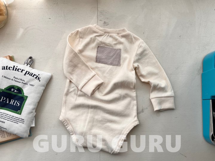 Guru Guru - Korean Baby Fashion - #babyboutique - Patch Suit - 5