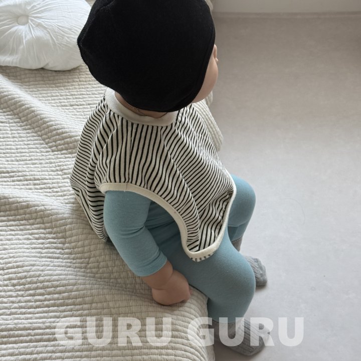 Guru Guru - Korean Baby Fashion - #babyboutique - Stripe Bib - 9