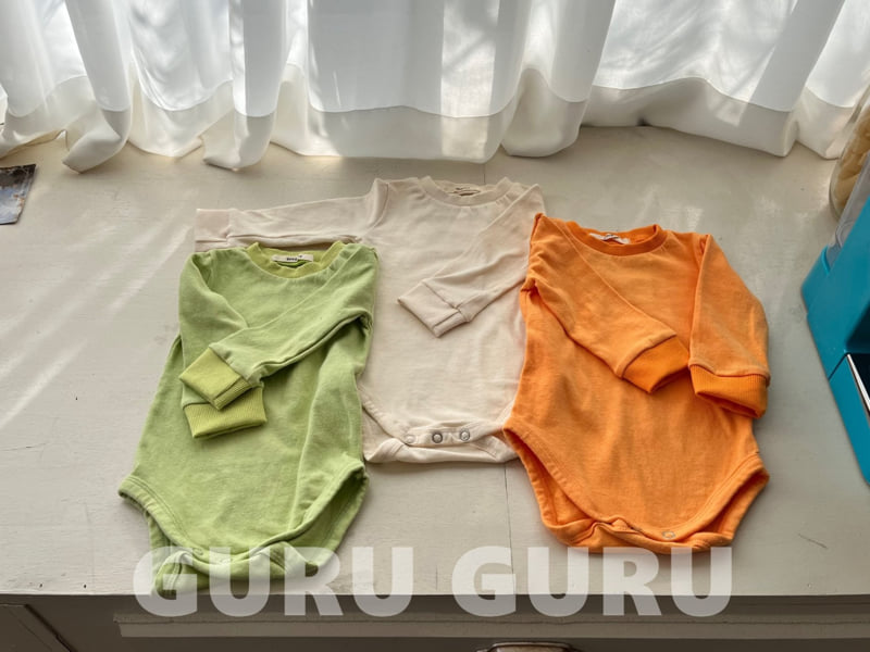 Guru Guru - Korean Baby Fashion - #babyclothing - Patch Suit - 8