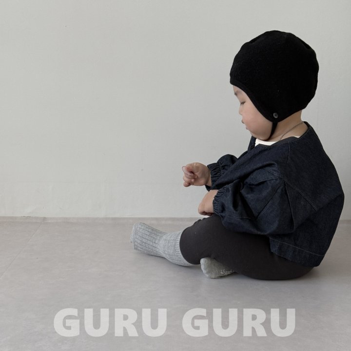 Guru Guru - Korean Baby Fashion - #babyoninstagram - Denim Jacket - 8