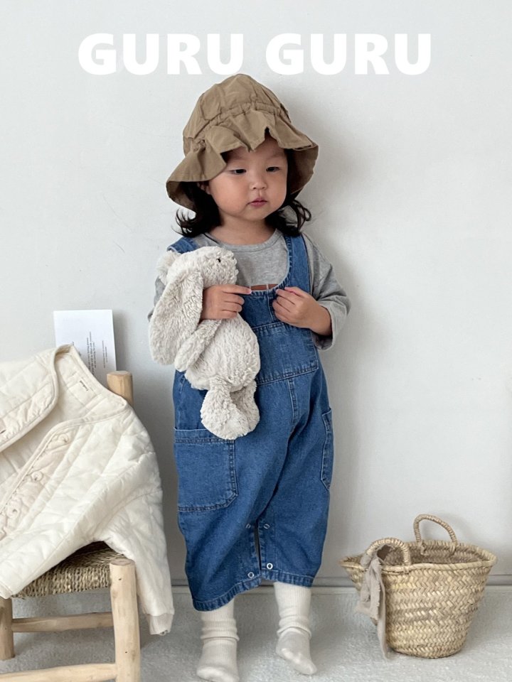 Guru Guru - Korean Baby Fashion - #babyootd - Denim Pants - 11
