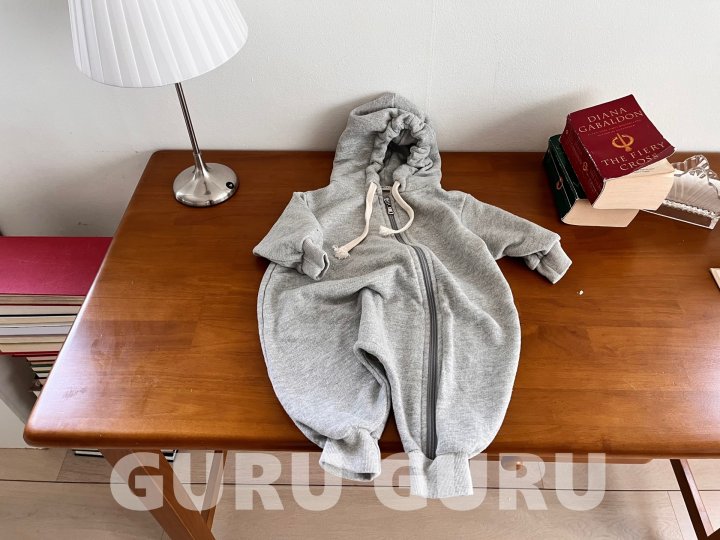 Guru Guru - Korean Baby Fashion - #babyoutfit - Hood Romper